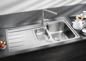 Blanco Classimo 6 S-IF s excentrickým ovládaním PushControl, s miskou