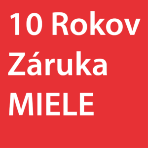 ZDARMA  10 rokov záruka na celý prístroj po registrácií
