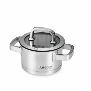 AMCOOK Hrniec vrátane pokrievky Ø 16×9 cm