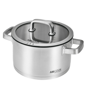 AMCOOK Hrniec vrátane pokrievky Ø 24×13 cm