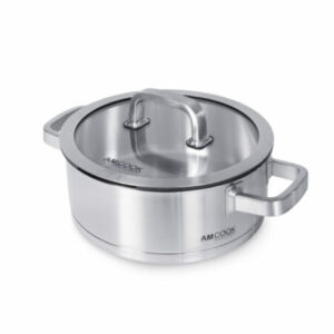 AMCOOK Hrniec vrátane pokrievky Ø 24×9 cm