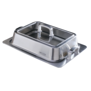 AMCOOK Teppanyaki tanier s pokrievkou 44,5 x 23,5 x 5,5 cm