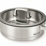 AMCOOK Servírovacia panvica s plochou pokrievkou Ø 28 cm
