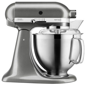 Kitchenaid robot Artisan 5KSM185PSEMS Strieborno šedá